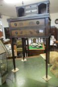 An inlaid ladies desk