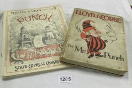 Lloyd Geroge' by Mr Punch (1st Edition 1922) and a 1929 Punch magazine