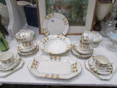 37 pieces of Deco tea and dessert ware