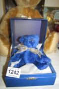 A Merrythough Blue Sapphire anniversary bear, LE of 2500