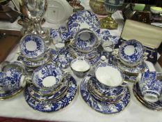 Approximately 78 pieces of Royal Crown Derby 'Mikado' pattern teaware