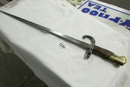 A bayonet