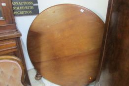 A Victorian mahogany loo table