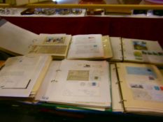 6 albums of postal ephemera (1 shelf)