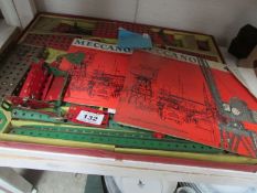 A boxed Meccano set