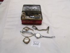 A quantity of watches, some a/f
