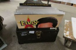 A collection of rock & soul records inc Elvis, Cliff etc