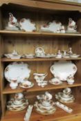 Approximately 80 pieces of Royal Albert Old country Roses