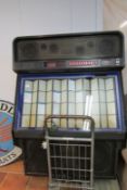 A vintage juke box