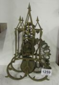 A Victorian Skeleton clock