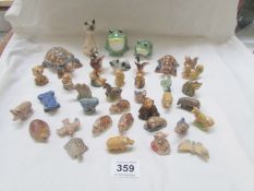 A quantity of Wade and other animal figures