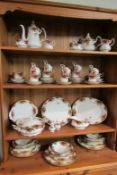 Approximately 70 pieces of Royal Albert Old country Roses