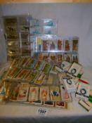 A mixed lot of sets and part sets of cigarette cards