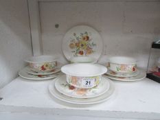 A quantity of Wedgwood 'Summer Bouquet' plates & bowls