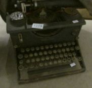 A vintage Imperial typewriter