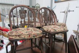 4 Ercol kitchen chairs