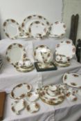 Approximately 53 pieces of Royal Albert Old Country Roses