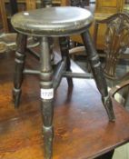 An old kitchen stool