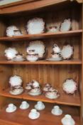 39 pieces of Royal Albert and 13 pieces of Shelley teaware