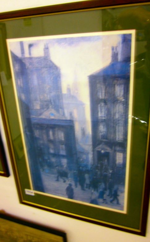 A Lowry limited edition print 'The Lodging Houses 1921' 210/500