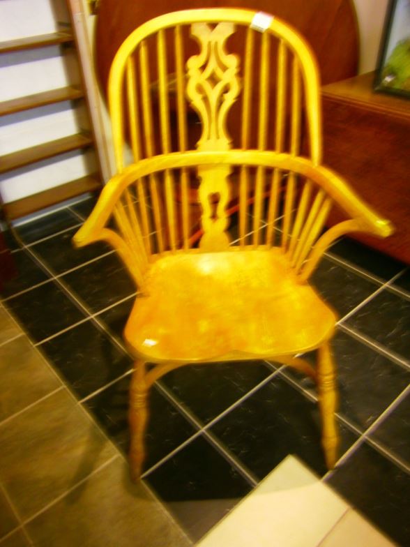 A Windsor chair