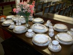 A 54 piece Noritake tea and dinner set