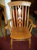 A modern Windsor chair