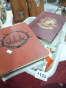 A mixed lot of stamp albums and stamps