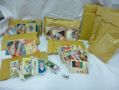 A large quantity of collectable bubble gum cards