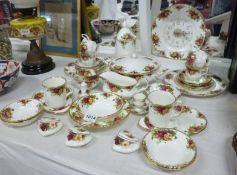 36 pieces of Royal Albert Old Country Roses china