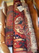 3 old rugs