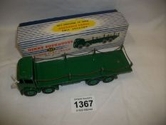 A boxed Dinky 905 Foden flat truck with chains