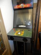 An arcade machine