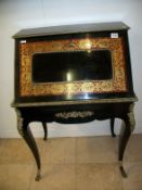 An ormolu mounted and boulle bureau