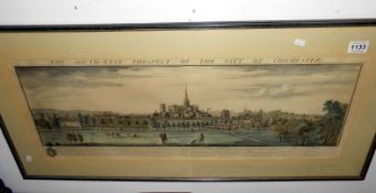 A framed print of Chichester