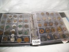 An album of Roman coins