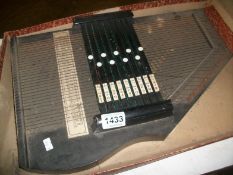 A vintage zither