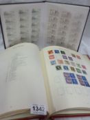 An album of stamps inc 1d red, 2d blue etc and an album of high value GB stamps