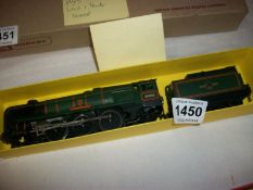 A Hornby Dublo Barnstaple loco and tender, boxed