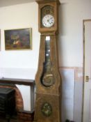 A french long case clock for restoration
