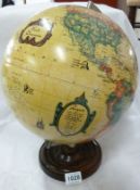 A 'World Discoverer' table globe
