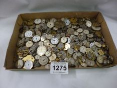 A large quantity of ladies watch movements and parts