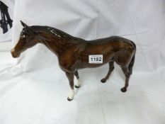 A large Beswick horse