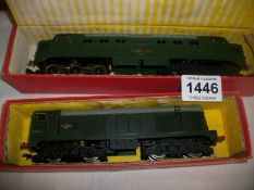 2 Hornby Dublo 2232 & 2230 diesel electric locomotives, boxed