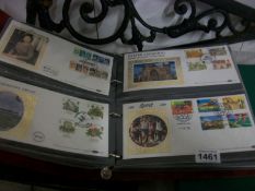 3 albums of first day covers including Jersey