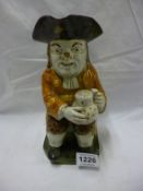 An early toby jug, a/f