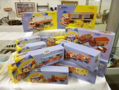 13 mint and boxed Corgi Chipperfield Circus models, (a couple of boxes have wear)