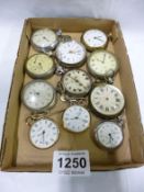 11 old pocket watches
