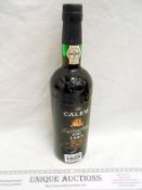 A bottle of  Calem late vintage 1983 port