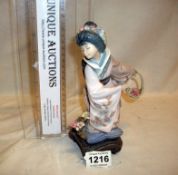 A Lladro Geisha Miohko figurine, No.1447